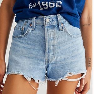 Levi wedgie 501 shorts